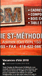 Mobile Screenshot of menuiseriesm.com